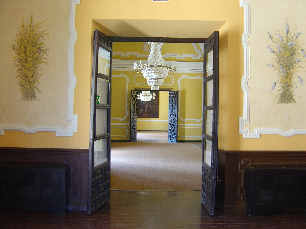 Interior del Palacio de Villavicencio