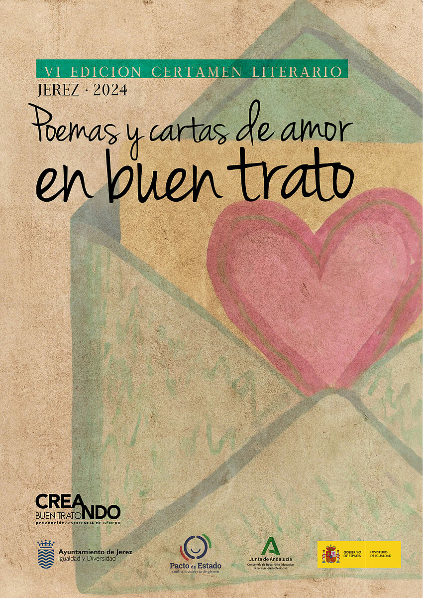 Cartel VI Edición Certamen Literario Poemas y Cartas de Amor en Buen Trato