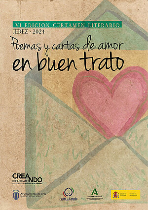 Cartel VI Edición Certamen Literario Poemas y Cartas de Amor en Buen Trato