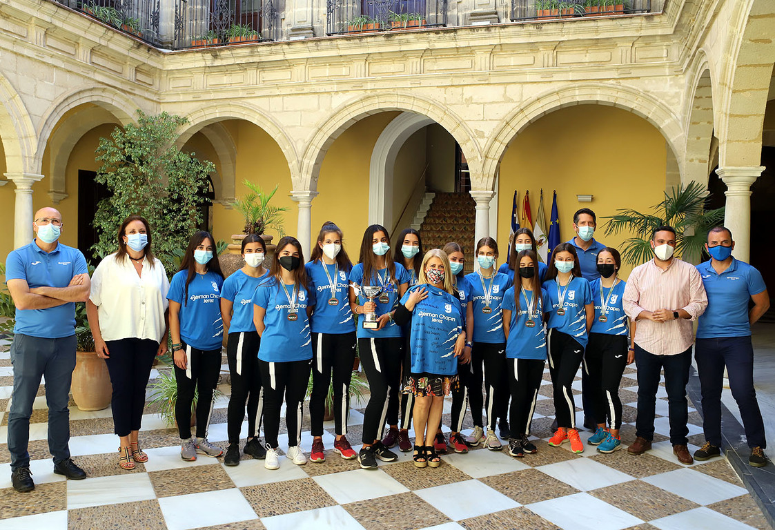 Equipo femenino Club Beiman Chapín Jerez