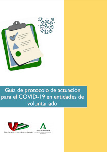 Guía de protocolo de actuación para el COVID-19 en entidades de voluntariado