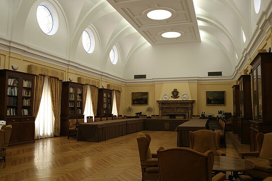 Imagen de la biblioteca del Consejo Regulador del Jerez