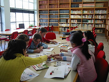 Imagen de la sala de lectura
