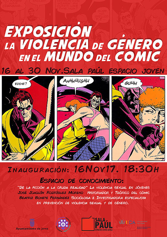 Cartel Exposición Comic