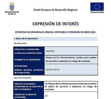 EXPRESIÓN DE INTERÉS          LA8-08.01