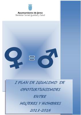 Cartel portada Plan de Igualdad
